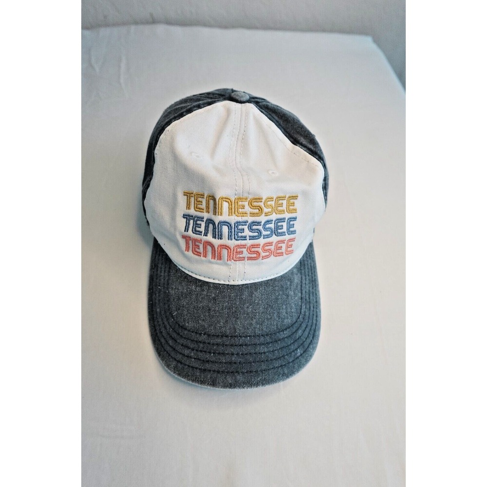 Unisex Tennessee HOME Free Cap Hat State multi Faded Denim‎ Blue